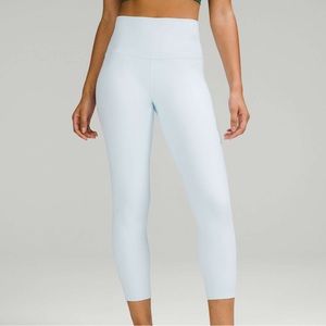 lululemon align 25 powder blue leggings
